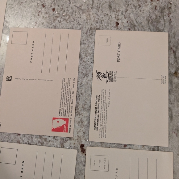 Lot Of Seven Blank Florida Keys, Sunset & Ocean Vintage 4x6 Postcards Unused - Picture 14 of 16